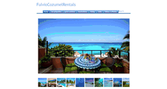 Desktop Screenshot of fulviocozumelrentals.com